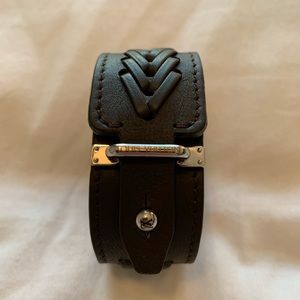 Lous Vuitton Brown Woven Bracelet size 19